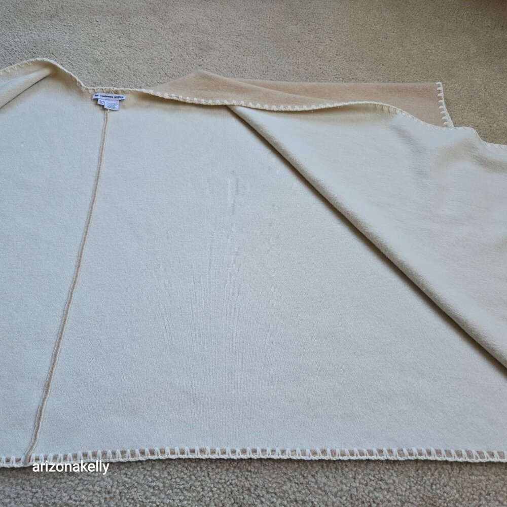 The Cashmere Project THICK Wrap Tan and Cream - Picture 9 of 16